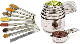 15 Pieces Measuring Cups