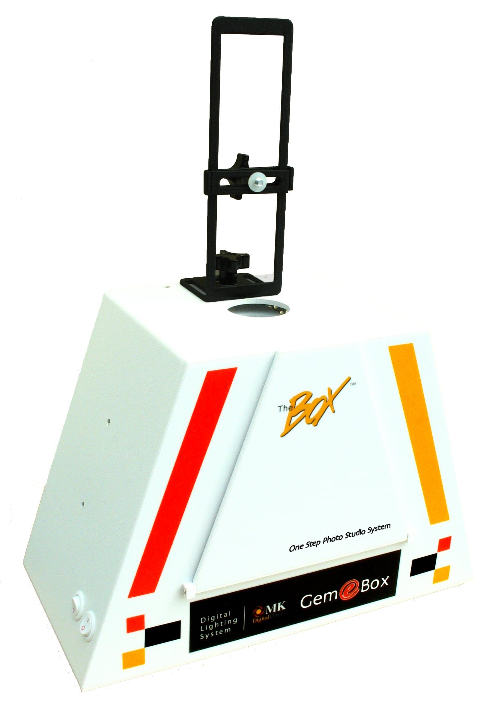 Gem-eBox Tungsten and LED Lighting System with 4 Control Switches (15 L x 7.5 W x 10.5" H Exterior)