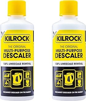 Big K Multi-Purpose Descaler 2x400ml (10 Doses) - Limescale Descaling for Kettles, Shower Heads & Coffee Machines - Biodegradable and Phosphate Free - 100% Limecale Removal