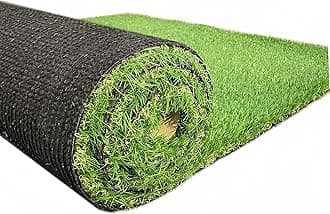 Artificial Grass Turf Astroturf Rug, 15x20 Feet Indoor Outdoor Fake Grass for Dogs Potty, Rubber Backing with Drainage, Easy Install and Clean