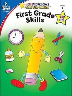 First Grade Skills: Gold Star Edition (Home Workbooks: Gold Star Edition) Paperback – Illustrated, 18 Jan. 2010