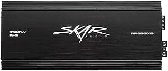 Skar Audio RP-3500.1D Monoblock 3500-Watt Class D MOSFET Subwoofer Amplifier