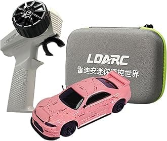 captainrc LDARC 1: 64 Mini Sports Car 4CH 2.4GHz Remote Control Full Scale RT...