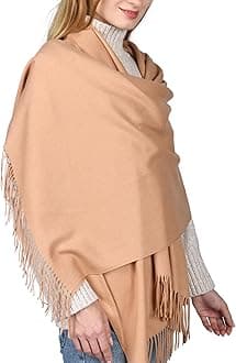 FURTALKWomens Winter Scarf Cashmere Feel Pashmina Shawl Wraps Soft Warm Blanket