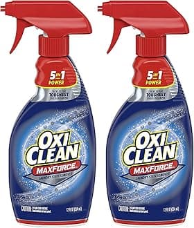 OxiClean Max Force 5 in 1 Power Laundry Stain Remover Spray, 12 oz - 2 PK