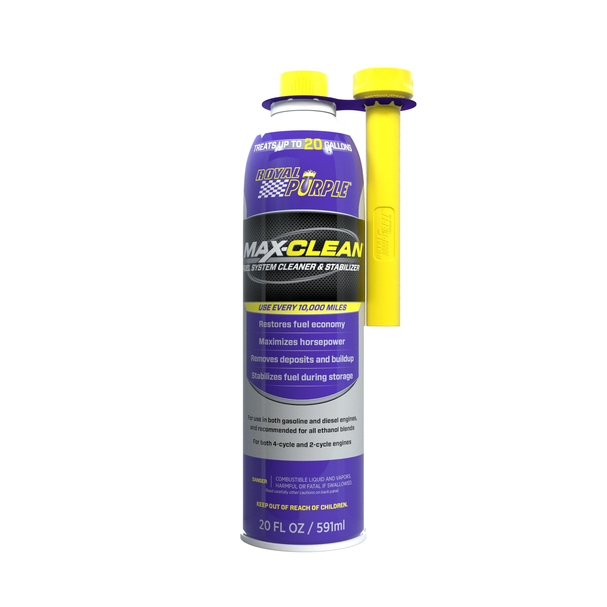 Royal Purple Max-Clean Fuel System Cleaner and Stabilizer 11722