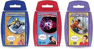 Top Trumps STEM: Engineering, Electricity and Magnets Top Trumps Card Game Bundle