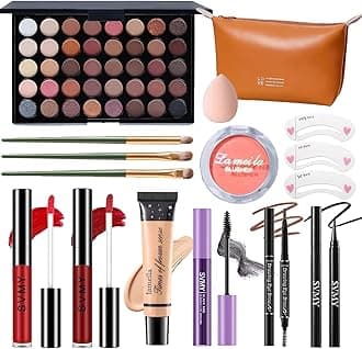Makeup Set for Women, Makeup Full Kit for Beginners & Professionals, Travel Makeup Set for Teens & Adults, Makeup Gift Set for Girls, Eyeshadow Palette, Lip Gloss, Face & Eye Make up