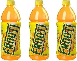 Delicious Flavored Drinks - Soft Refreshing and Irresistible Taste Beverages - Fun Drinking During Hot Summers Or on Picnic & Trip - Cool Drink To Break Your Thirst (Mango Frooti (300 ml) Bottle, 3)
