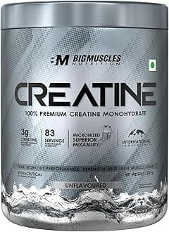 Creatine Powder [250 g, 83 Servings] | Micronized Creatine Monohydrate to Support Lean Muscle Repair & Recovery | Increase Strength and Athletic Performance