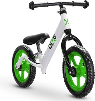 Extreme Light (4 lb) Green Balance Bike for Kids and Toddlers 18 Months to 5 Years