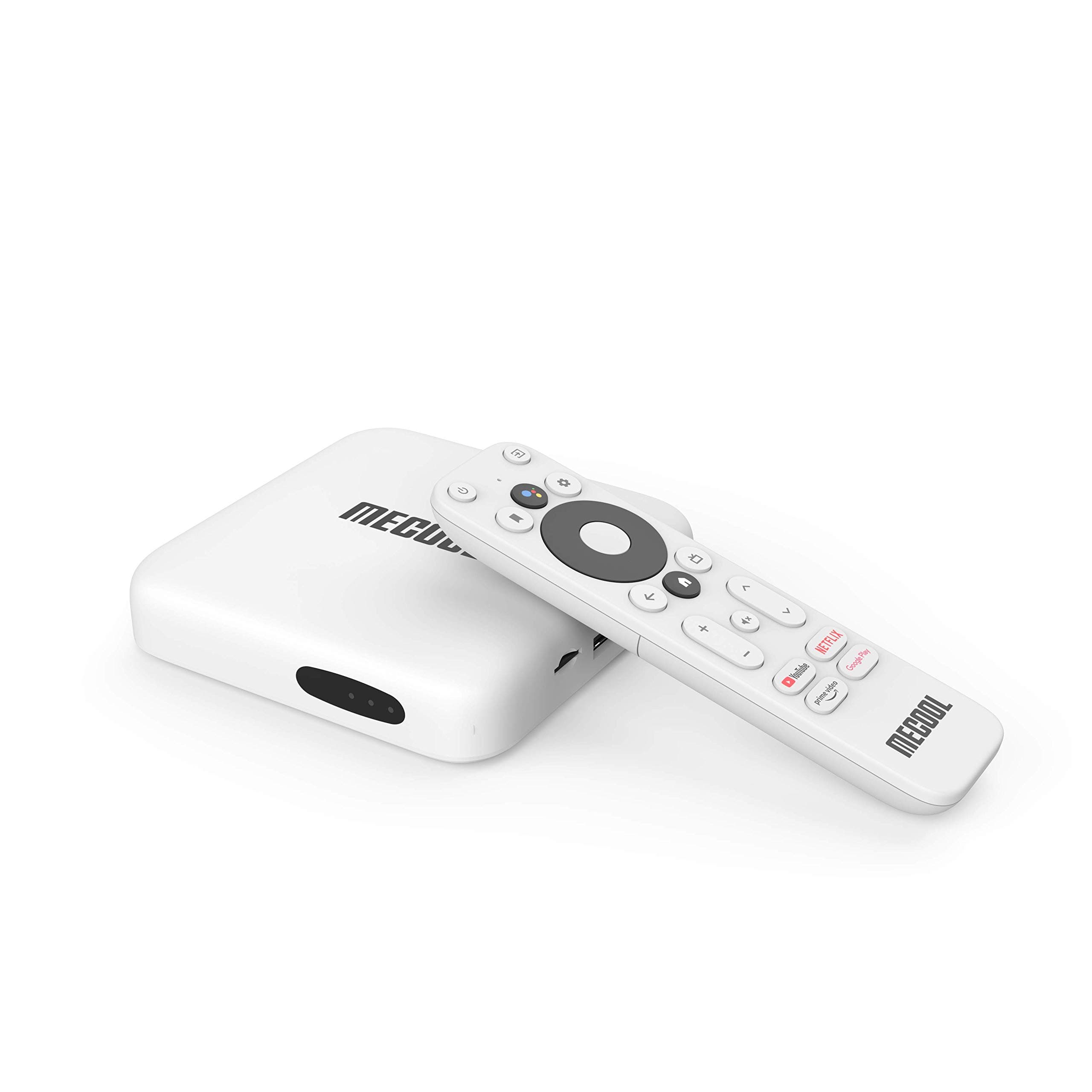 Mecool KM2 Android 10.0 TV Netflix 4K Video Box Streaming Media Player with Voice Remote Control, Google Certified