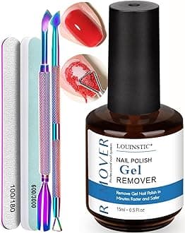 - Gel Nail Polish Remover,Gel Remover for Nails No Need to Soak or Wrap, Quickly Remove Nail Polish in 2-5 Minutes, Professional Nail Remover Kit