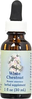 Flower Essence Services Dropper Herbal Supplements, White Chestnut, 1 Ounce