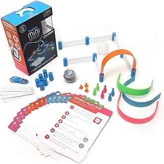 Sphero Mini Activity Kit: App-Controlled Robotic Ball and 55 Piece STEM Learning Construction Set, Play, Learn, Code, Ages 5 and up