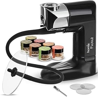 homia Smoking Gun Wood Smoke Infuser Black