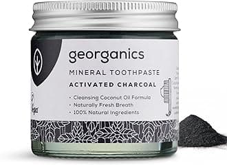 georganics Georganics Toothpaste 60mL, Toothpaste (Activated Charcoal)