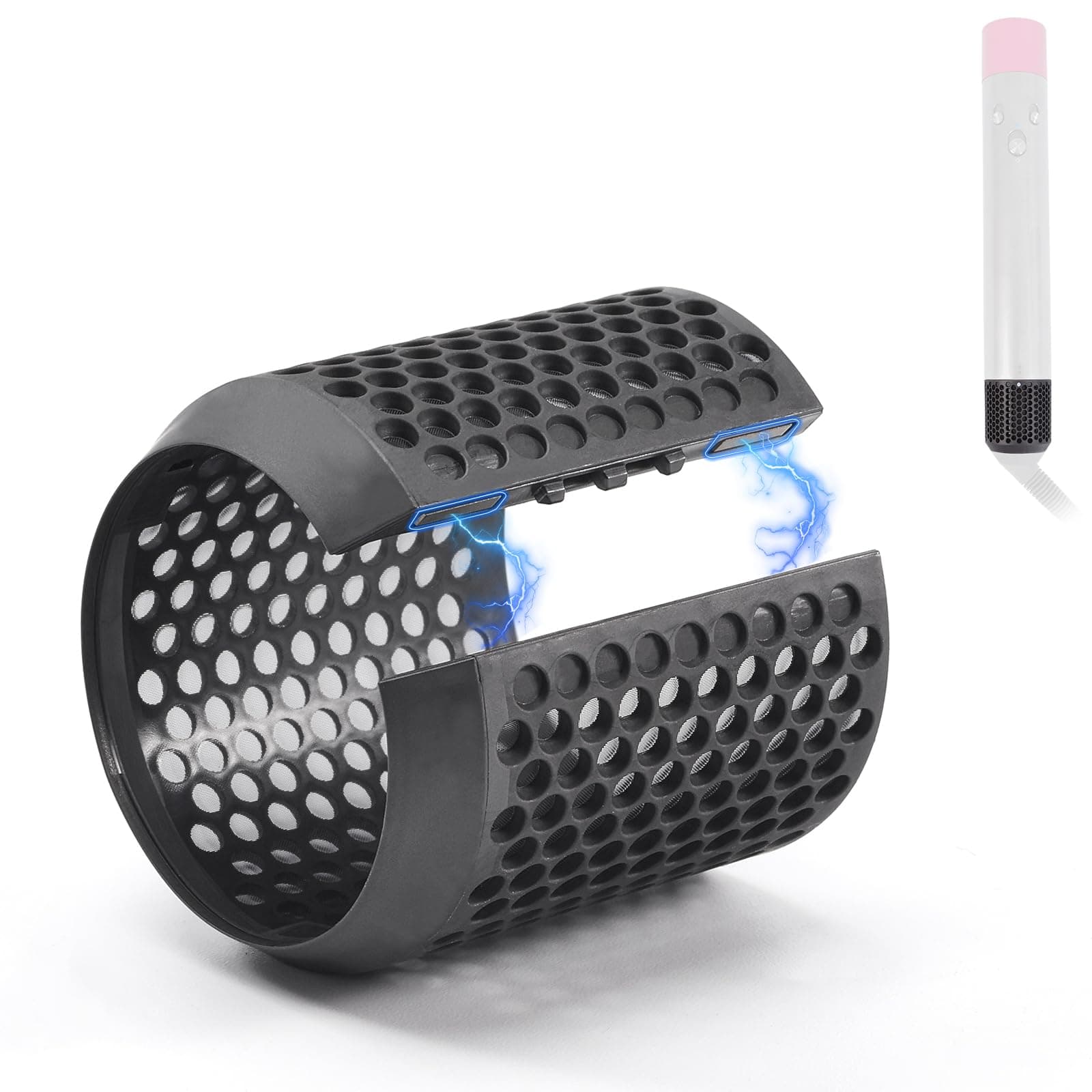 Outer Filter Cover Replacement for Dyson Airwrap Hair Styler HS01 HS05 Models Outer Strainer Magnetic Filter Cage Replacement Parts