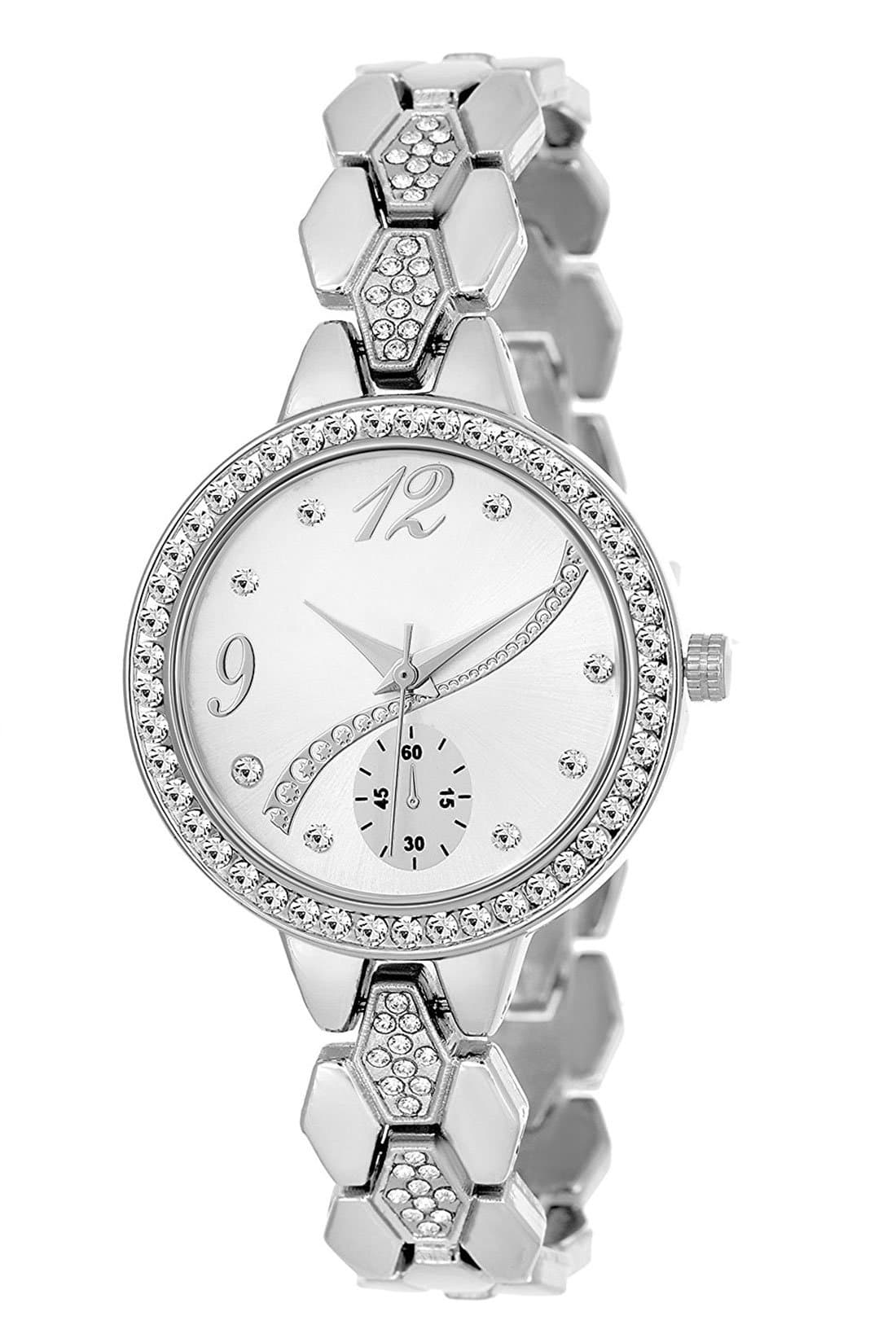 AcnosAnalog Silver Dial Women's Watch - FX310