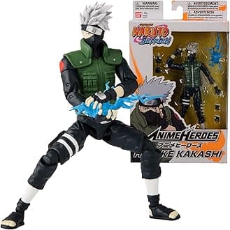 Anime Heroes Naruto Kakashi Hatake, 6.5-Inches, ‎36903, Multicolour