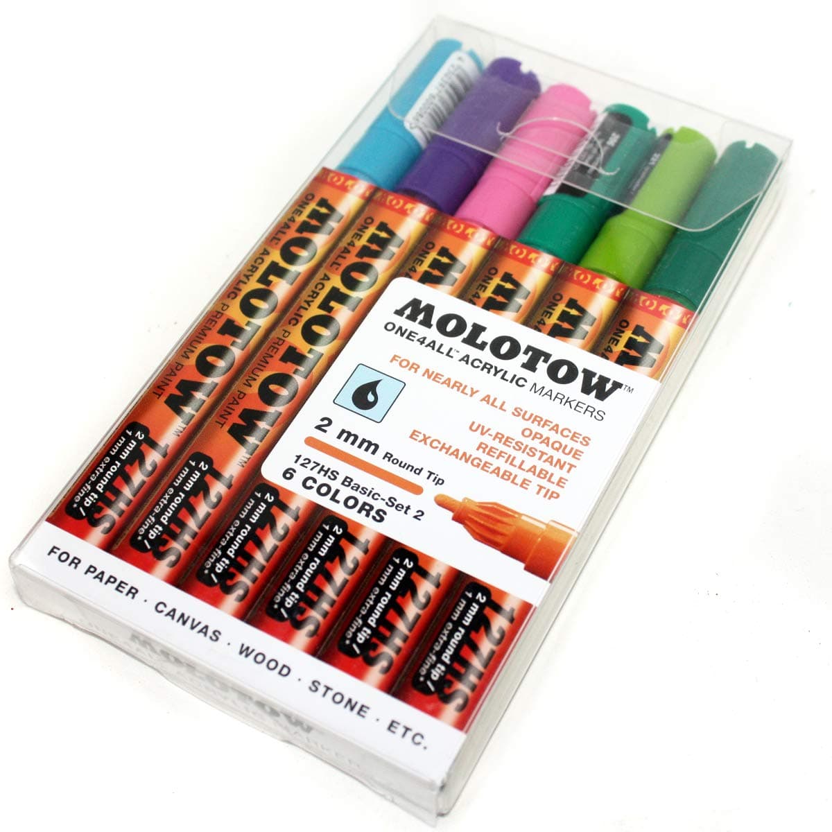Molotow One4All 127 HS 6er Basic 2 Marker Set