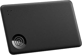 Tile by Life360 Slim - Wallet Finder, Bluetooth Tracker and Item Locator for Luggage Tags, Passports and More. Both iOS and Android Compatible. Phone Finder. 1-Pack (Black)