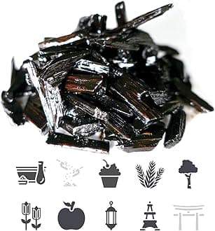 Muattar Vanilla and Oud | 50g Incense | Oriental-French Heritage Bakhoor | Soaked Agarwood Chips | by Scent of Arabia