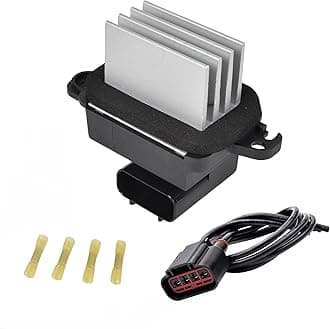 Blower Motor Resistor Compatible with 2004-2016 INFINIFTI 2004-2013 Nissan Titan 2005-2015 Nissan Arnada 2004-2009 Nissan Quest Replace# 27151-ZT00A 27151-ZM70A VP8NEH-19E624-AA