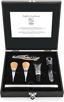 Laguiole Style de VieSommelier Corkscrew Set 6 Piece Oak Wood