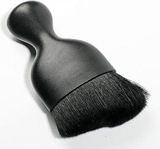 AOCISKA Car Interior Detailing Brush, Soft Bristle Dusting Brush, Black