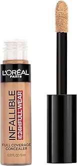 Makeup Infallible Full Wear Waterproof Matte Concealer, Full Coverage, Walnut, 0.33 fl. oz.