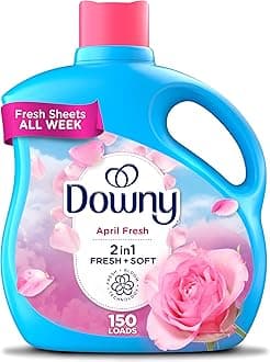 Fabric Softener Liquid, April Fresh Scent, 111 fl oz, 150 Loads