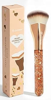 Blending Liquid Makeup Foundation Brush - Kabuki Contour Brush, Face Stippling Brush With Pro Quality Synthetic Dense Bristles For Buffing Mineral Cream, Powder, Blush