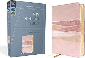Niv, Thinline Bible, Leathersoft, Pink, Red Letter, Comfort Print: New International Version, Pink, Leathersoft, Thinline Bible, Red Letter, Comfort Print