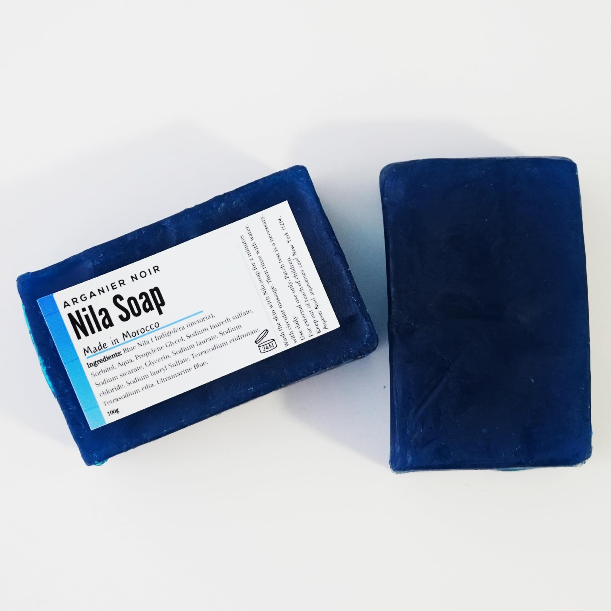 Moroccan Nila Solid Soap Deep clean the skin and Even Skin Tone. 1BAR