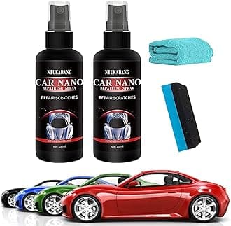 Nano Car Scratch Removal Spray, Car Scratch Repair, Anti-Scratch Polish, Nano Ceramic Coating, Fast Repair Scratches (2PCS-100ML)
