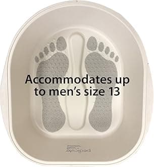 Continuum Pedicure PediCute Portable Foot Spa - Eco-Friendly & Mobile Foot Bath/Like a Full Size Spa (No Plumping Needed)