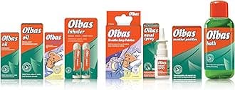 Olbas Nasal Spray - Fast Acting Relief - Soothing Decongrestant For Blocked Noses - 20ml