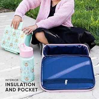 Simple Modern CoComelon Kids Lunch Box for School | Reusable Insulated Lunch Bag for Toddler, Girl, and Boy | Meal Container with Exterior & Interior Pocket | Hadley Collection | CoComelon Watermelons