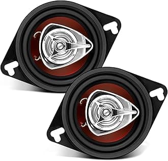 BOSS Audio Systems CH3220 Car Speakers - 140 Watts of Power Per Pair and 70 Watts Each, 3.5 Inch, Full Range, 2 Way, Sold in Pairs, Easy Mounting