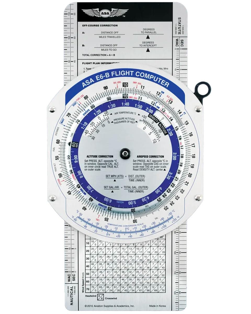 ASA Color E6B Flight Computer