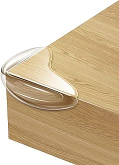 12 Pack Corner Protector Baby Clear Corner Guards Sharp Corner Cover Bumper Stop Head Injuries Tables, Furniture & Sharp Corners Baby Proofing