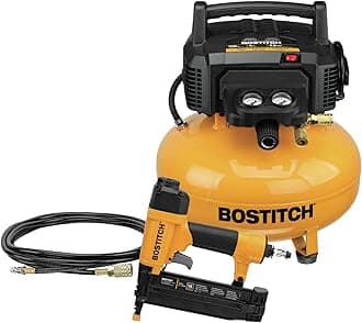 BOSTITCH Air Compressor Combo Kit with Brad Nailer, 1-Tool (BTFP1KIT)