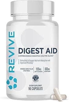 MD | Digest Aid | Promotes The Digestion of Proteins, Fats, Starches & Fibers for Men and Women | Supports Gastric Acid Balance | Targeted Enzyme Support | Increase Enzymes | 80 Capsules