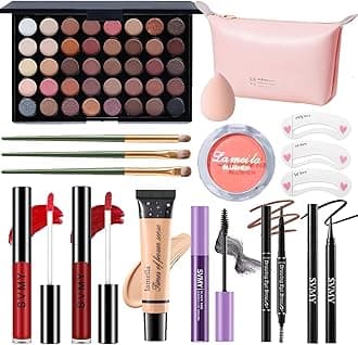 Makeup Set for Women, Makeup Full Kit for Beginners & Professionals, Travel Makeup Set for Teens & Adults, Makeup Gift Set for Girls, Eyeshadow Palette, Lip Gloss, Face & Eye Make up