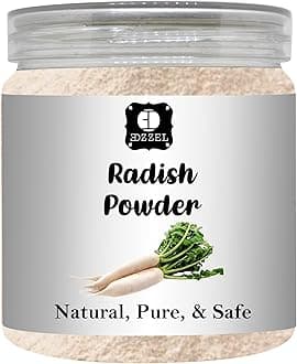 EDZZEL Natural Radish Powder 1.76 OZ / 50 GM | Set Of 1