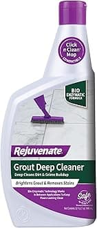 Rejuvenate Grout Deep Cleaner Cleaning Formula Instantly Removes Years of Dirt Build-Up to Restore Grout to the Original Color (32 fl oz)