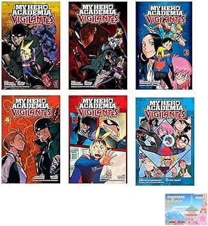 My Hero Academia : Vigilantes Manga Vol 1 - 6 Collection 6 Books Set With Original Sticky
