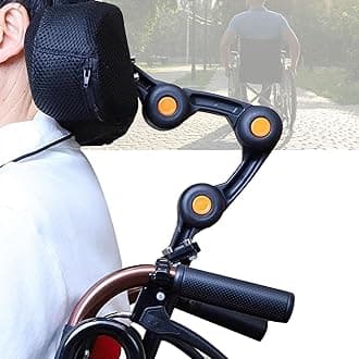Wheelchair Headrest - Adjustable Neck Support Head Positioning Pillow Backrest for Elderly Wheelchair Accessories