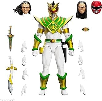 ULTIMATES! Mighty Morphin Power Rangers Lord Drakkon - 7" Power Rangers Action Figure with Accessories Classic TV Show Collectibles and Retro Toys